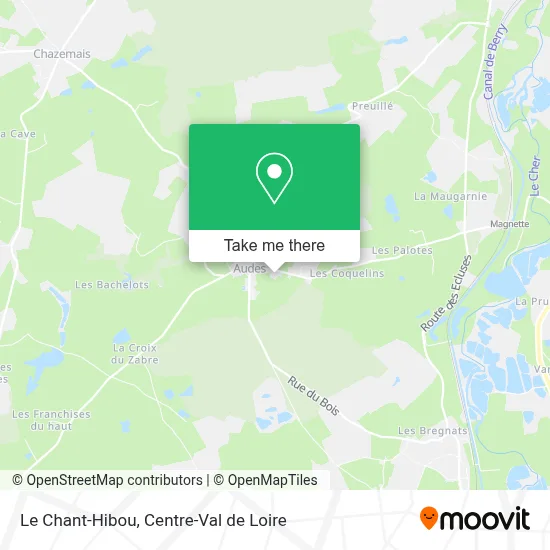 Le Chant-Hibou map