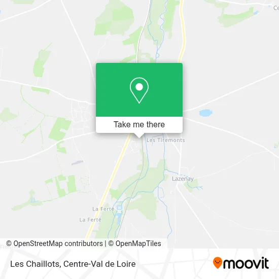 Les Chaillots map