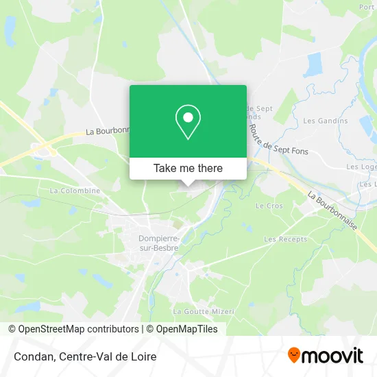Condan map