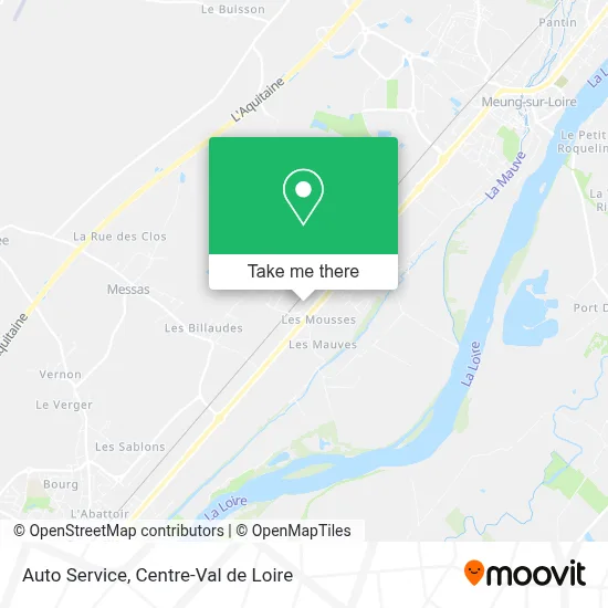 Auto Service map