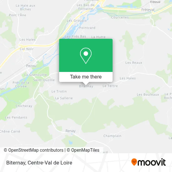 Biternay map