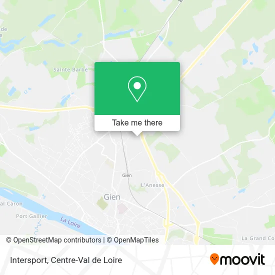 Intersport map
