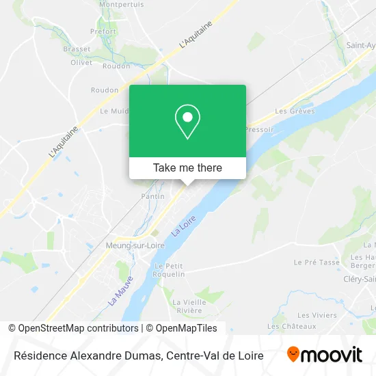 Résidence Alexandre Dumas map