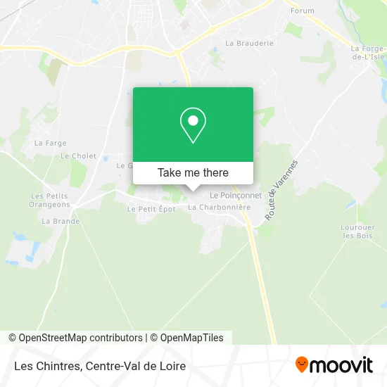 Les Chintres map