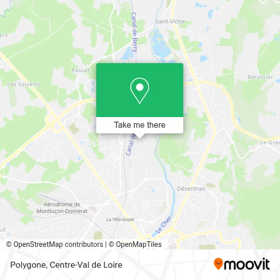 Polygone map