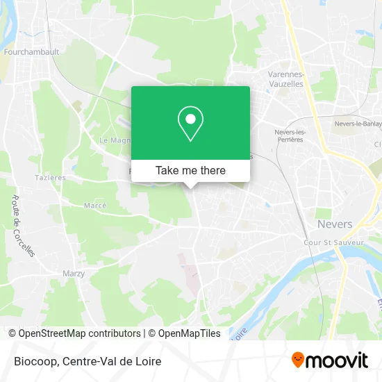 Biocoop map