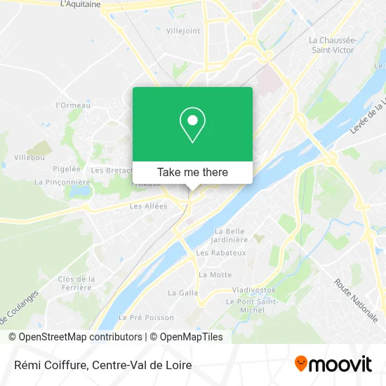 Rémi Coiffure map