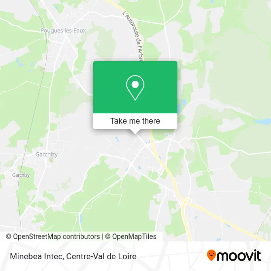 Minebea Intec map