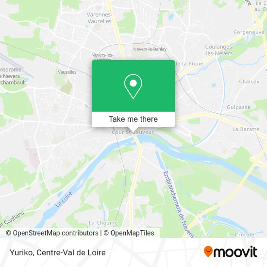 Yuriko map