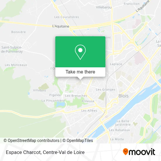 Espace Charcot map