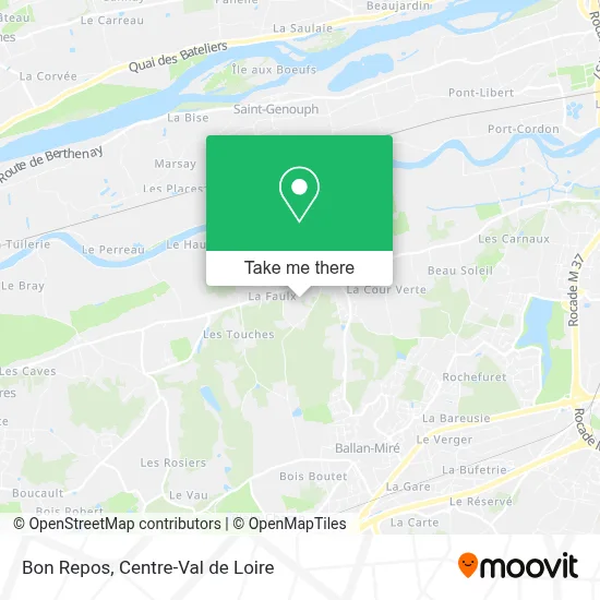 Bon Repos map