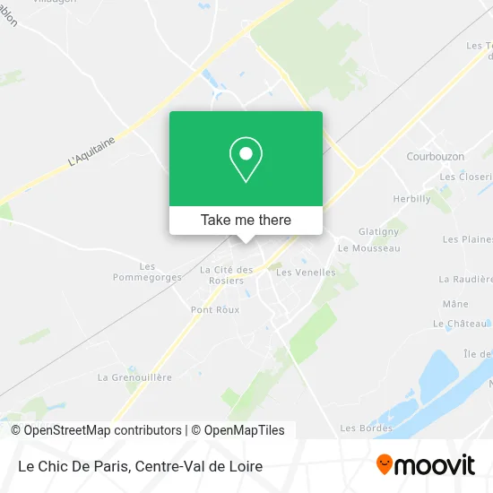 Le Chic De Paris map