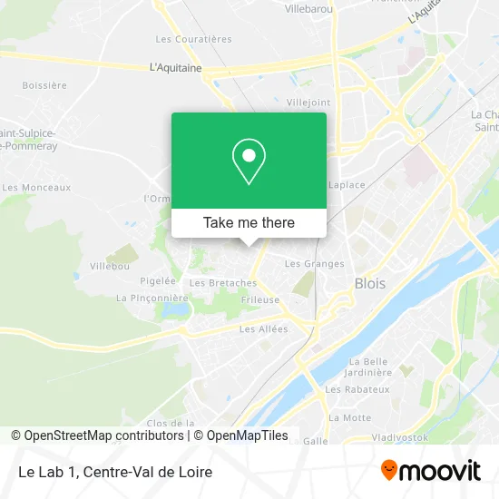 Le Lab 1 map