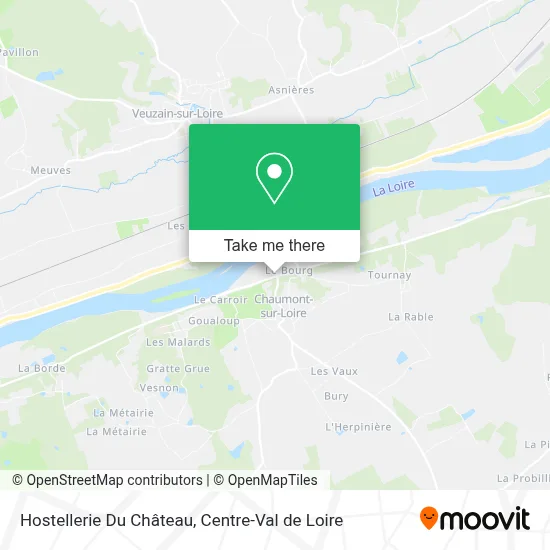 Hostellerie Du Château map