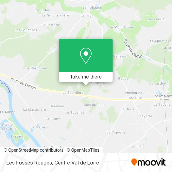 Les Fosses Rouges map