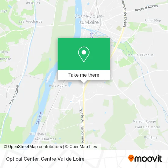 Optical Center map