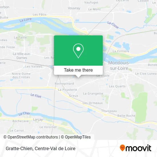 Gratte-Chien map
