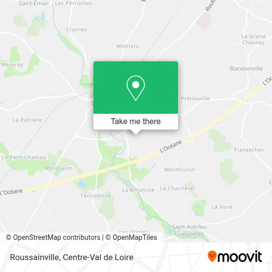 Roussainville map