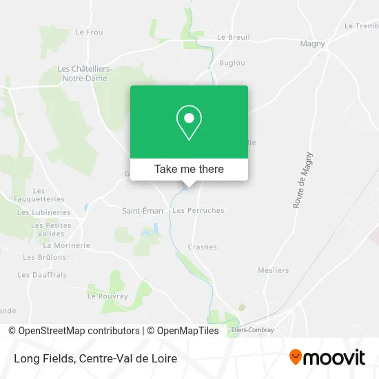 Les Longs Champs map