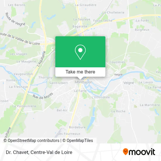 Dr. Chavet map