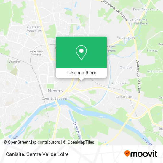 Canisite map