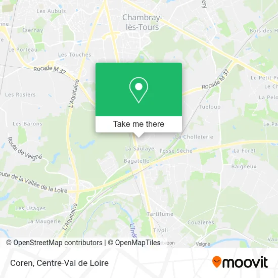 Coren map