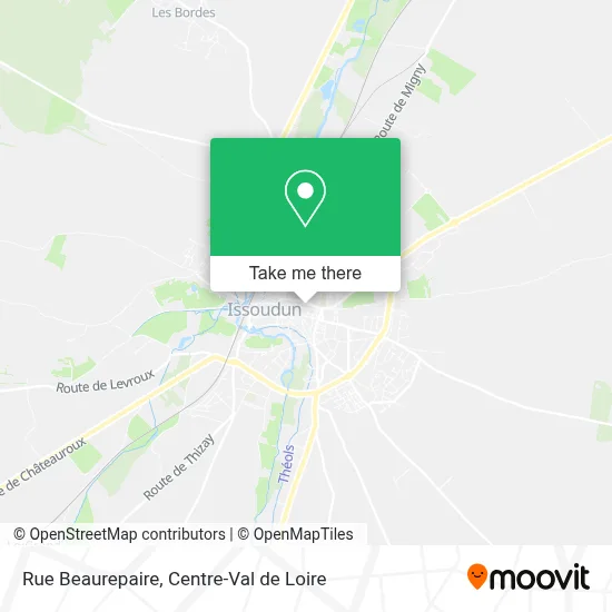 Rue Beaurepaire map
