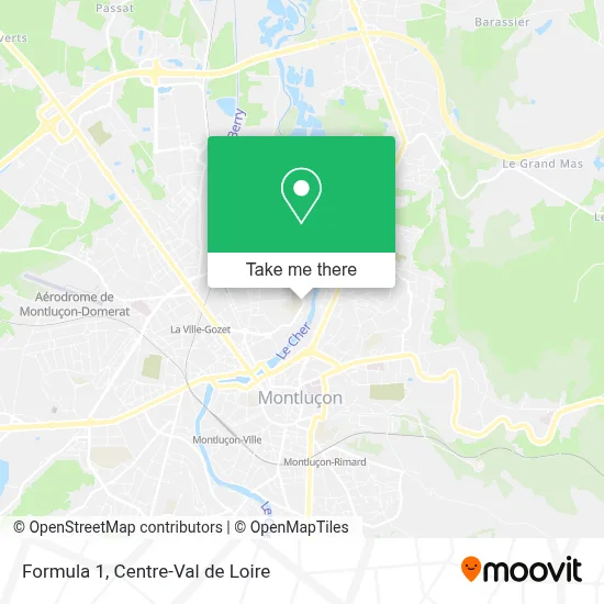 Formule 1 map