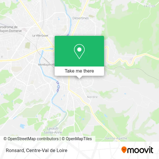 Mapa Ronsard