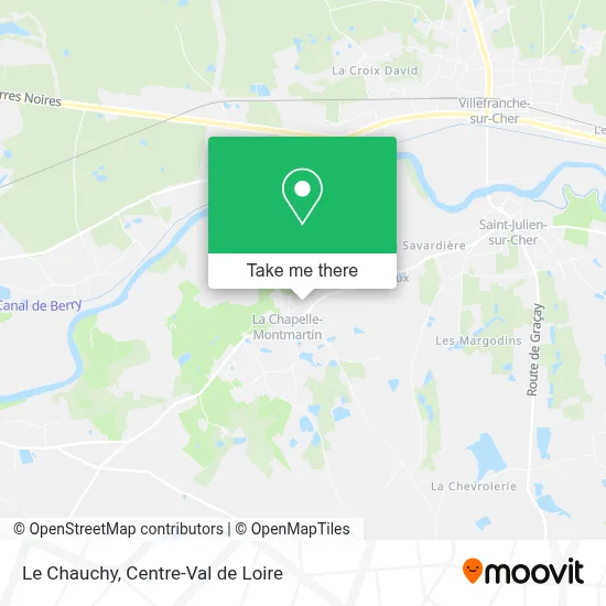 Le Chauchy map