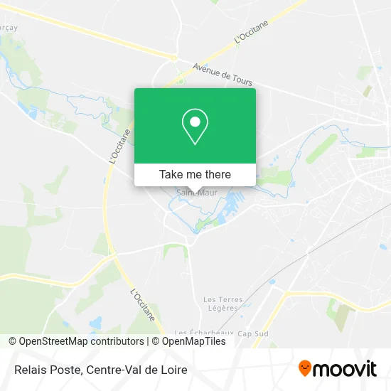 Relais Poste map