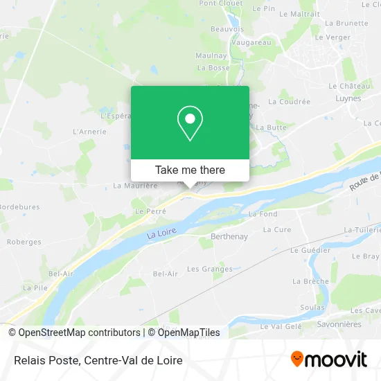 Relais Poste map