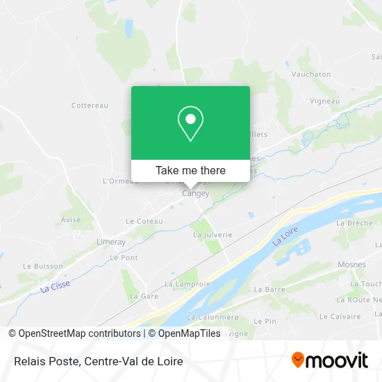 Relais Poste map