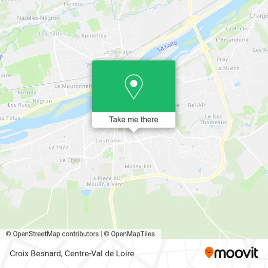 Croix Besnard map