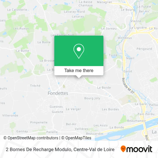 2 Bornes De Recharge Modulo map