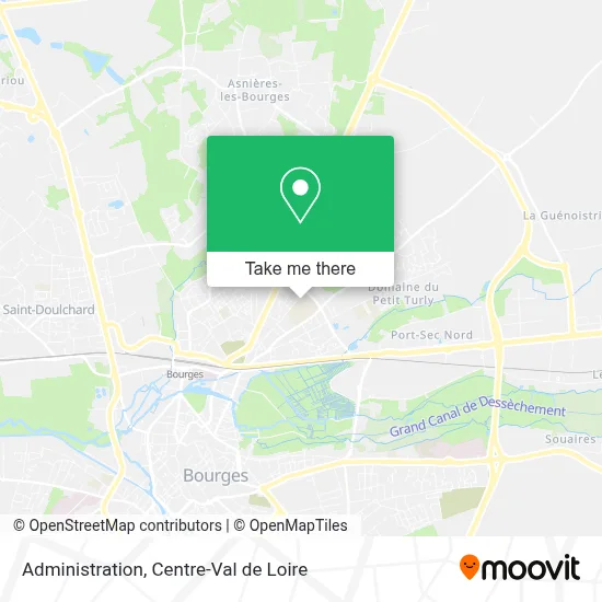 Administration map