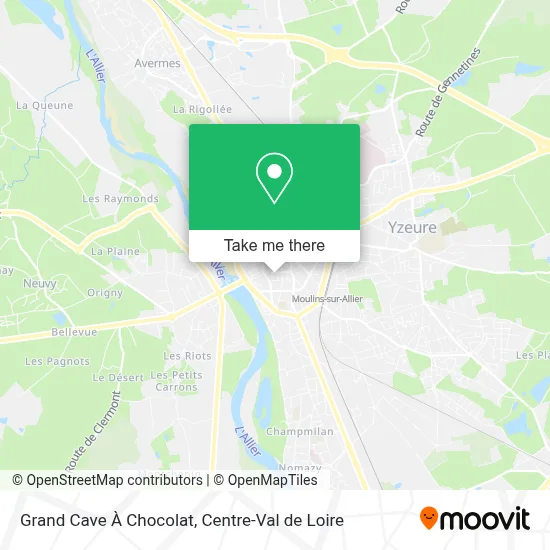 Grand Cave À Chocolat map