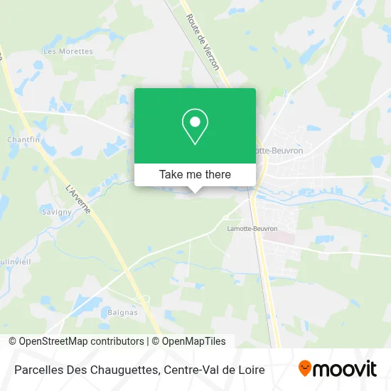 Parcelles Des Chauguettes map