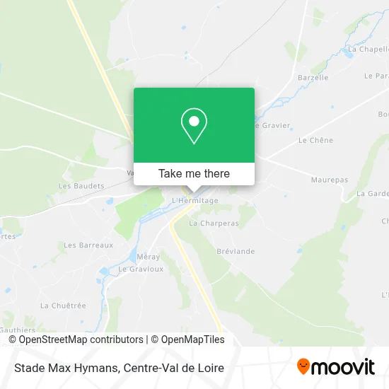 Stade Max Hymans map