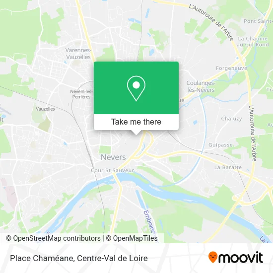 Place Chaméane map