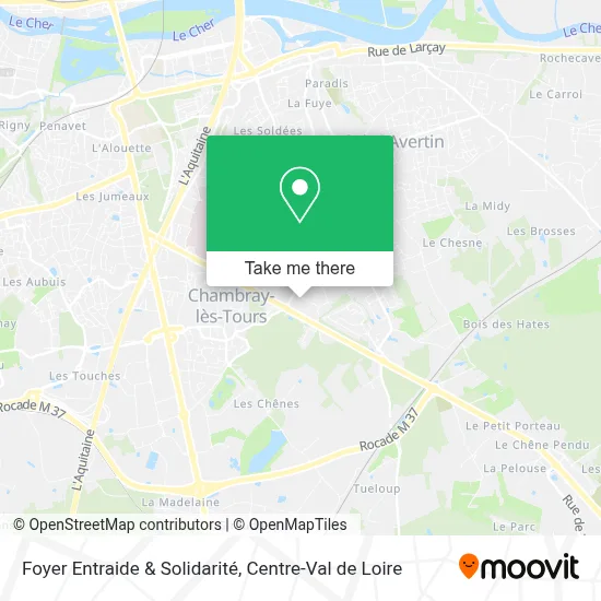 Foyer Entraide & Solidarité map