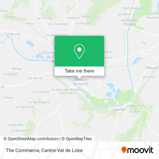 Le Commerce map