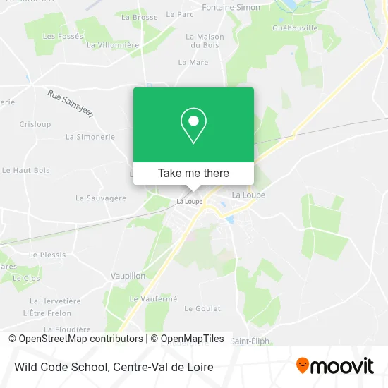 Wild Code School map