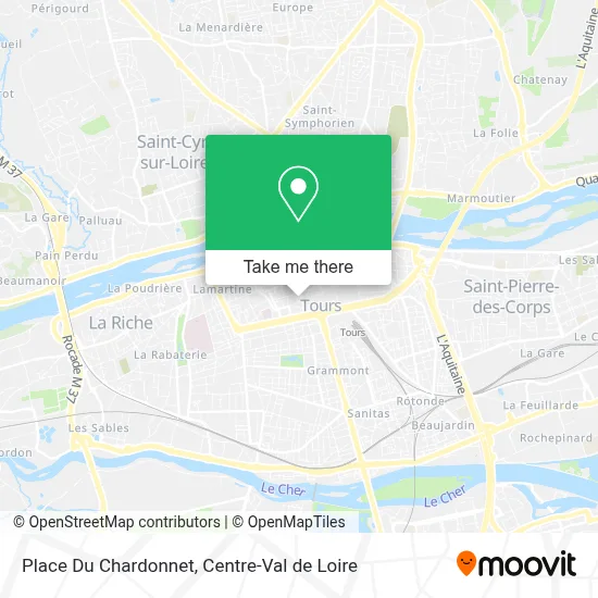 Place Du Chardonnet map