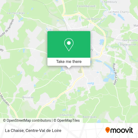 La Chaise map