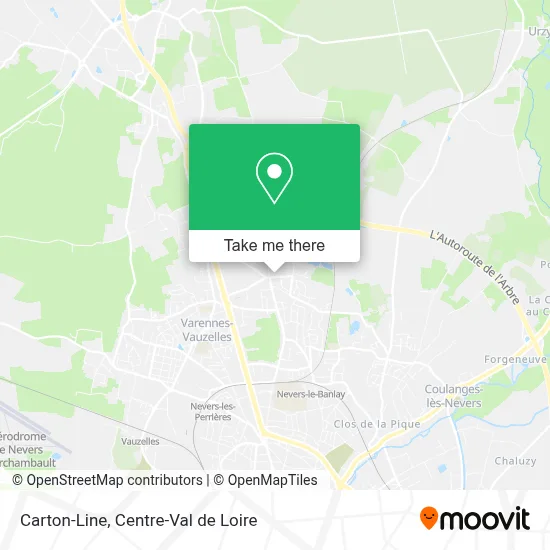 Carton-Line map