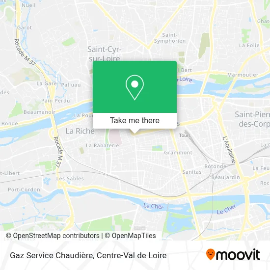 Gaz Service Chaudière map