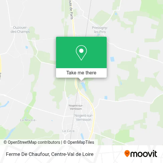 Ferme De Chaufour map