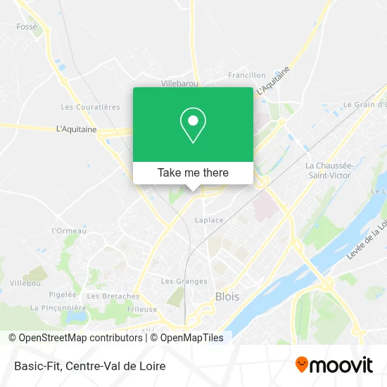 Basic-Fit map