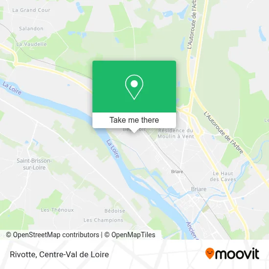 Mapa Rivotte